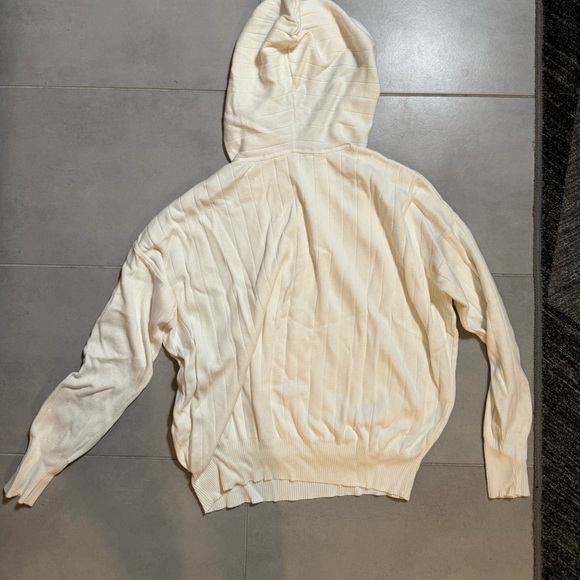 Cream Hooded Sweatsuit Set - Picture 10 of 13